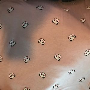 Panda Shirt Pink Cute